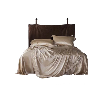 60s solid color lyocell tencel  bedding sets bedsheet sets quilt cover